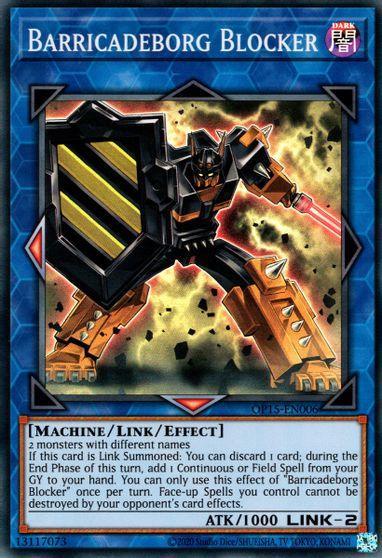 Barricadeborg Blocker [OP15-EN006] Super Rare - for just $0.85! 