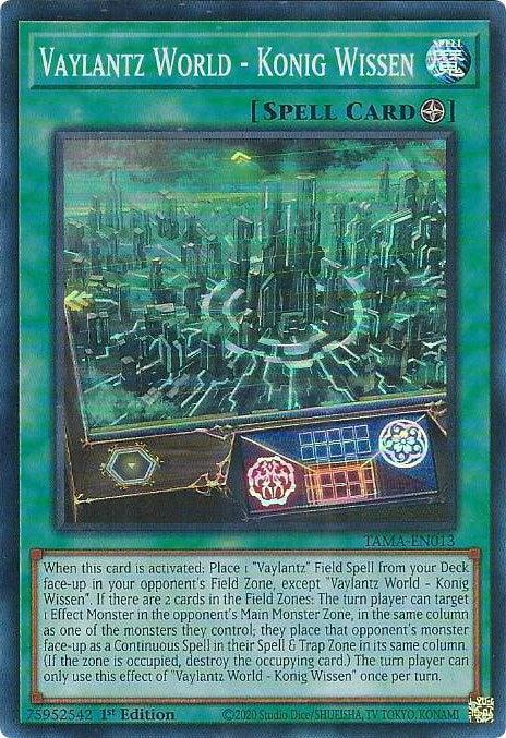 Vaylantz World - Konig Wissen [TAMA-EN013] Super Rare - for just $0.10! 