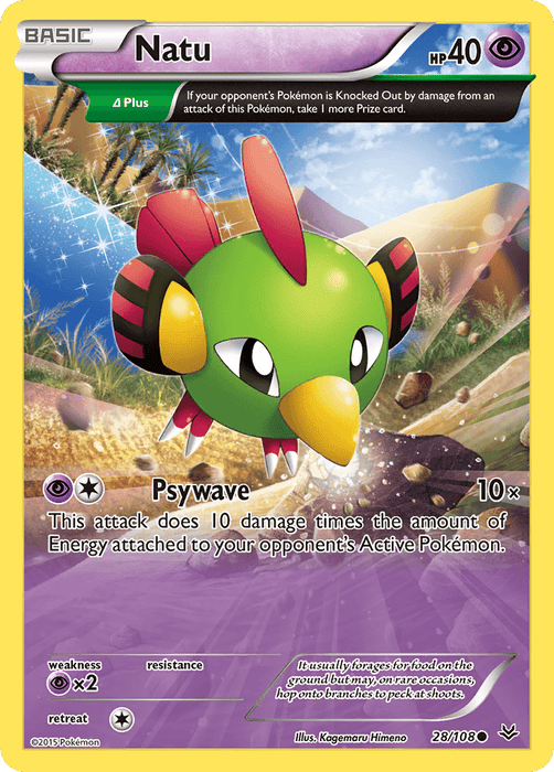 Natu (28/108) [XY: Roaring Skies] - for just $0.10! 
