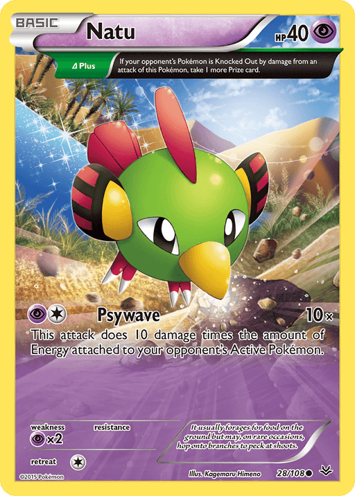 Natu (28/108) [XY: Roaring Skies] - for just $0.10! 
