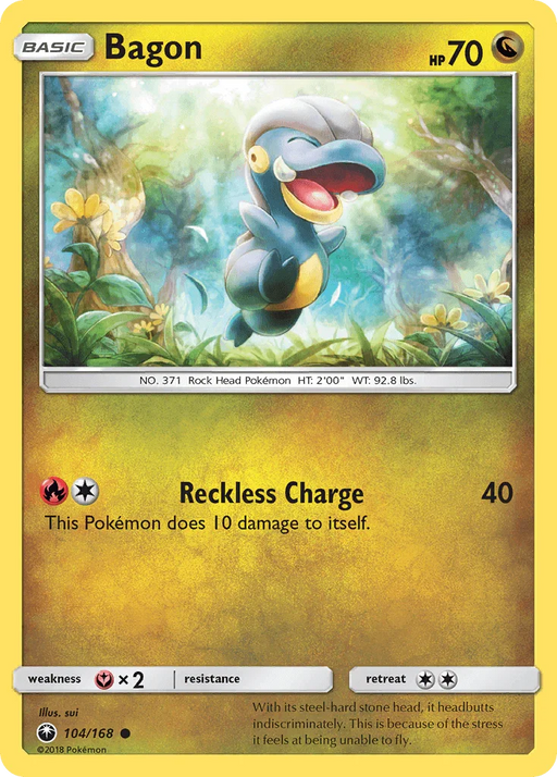 Bagon (104/168) [Sun & Moon: Celestial Storm] - for just $0.10! 