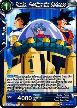 Trunks, Fighting the Darkness (BT7-031) [Assault of the Saiyans] - for just $0.10! 