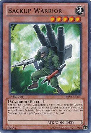 Backup Warrior [BP01-EN159] Common - for just $0.10! 