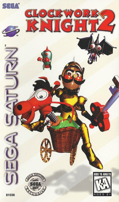 Clockwork Knight 2 – Sega Saturn (SS) - for just $0! 