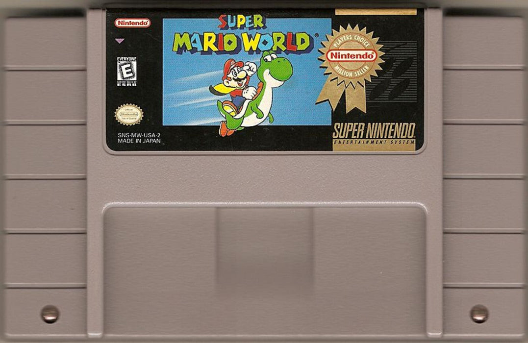 Super Mario World [Player's Choice] – Super Nintendo Entertainment System (SNES) - for just $24.99! 