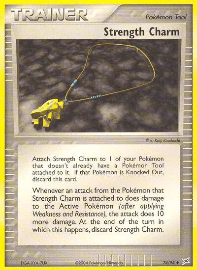Strength Charm (74/95) [EX: Team Magma vs Team Aqua] - for just $0.65! 