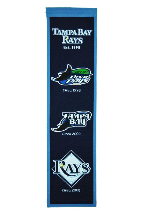 Tampa Bay Rays MLB Baseball Heritage Banner - for just $34.99! 