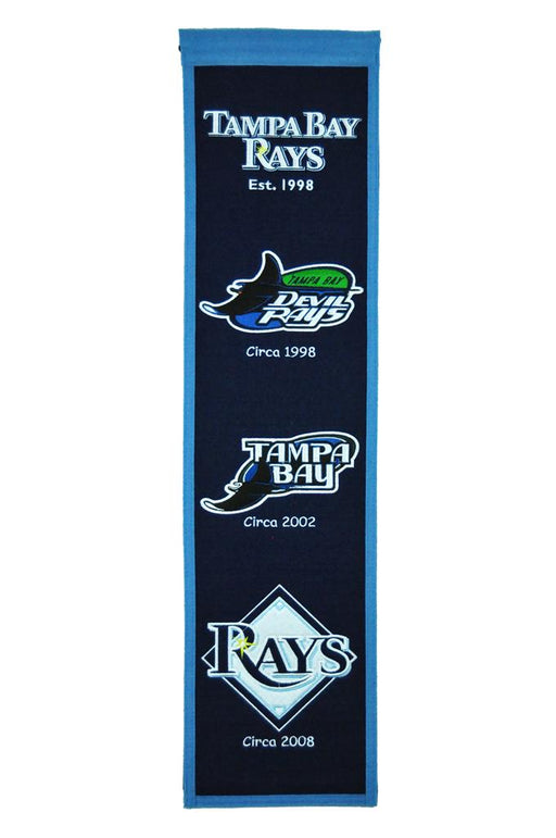 Tampa Bay Rays MLB Baseball Heritage Banner - for just $34.99! 