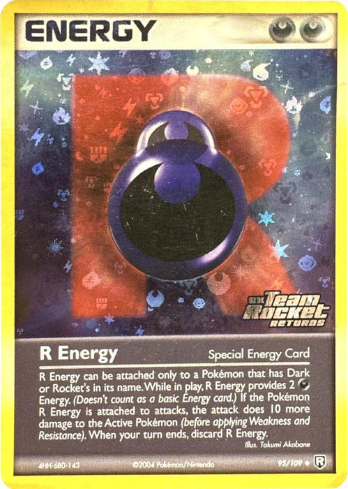 R Energy (95/109) (Stamped) [EX: Team Rocket Returns] - for just $16.50! 