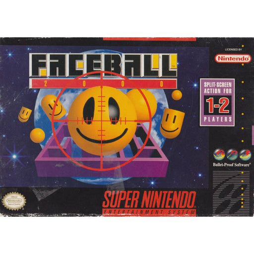 Faceball 2000 (Super Nintendo) - Just $0! Shop now at Retro Gaming of Denver