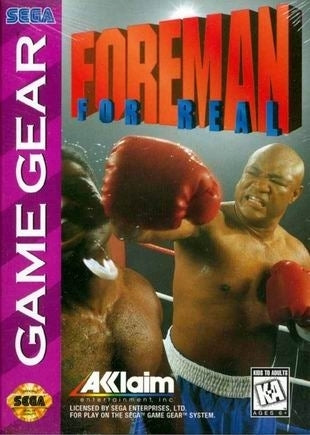 Foreman for Real (Sega Game Gear) - for just $0! 