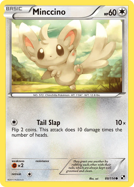 Minccino (88/114) [Black & White: Base Set] - for just $0.25! 