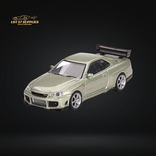 Mini-GT Nissan Skyline GT-R (R34) Tommykaira R-z Millenium Jade #697 1:64 MGT00697 - for just $18.99! 