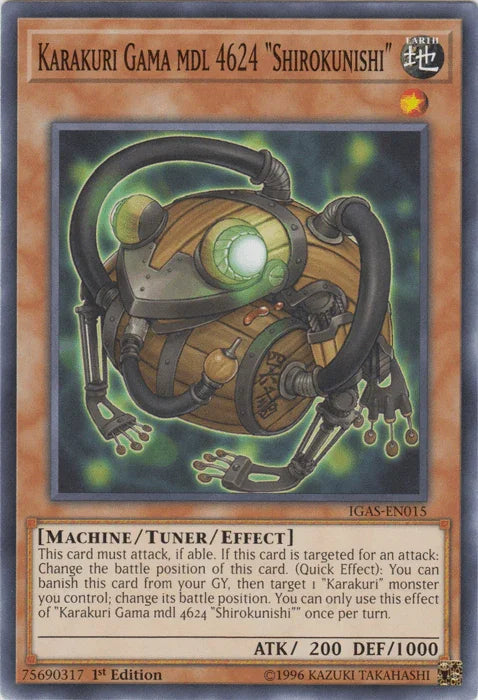 Karakuri Gama mdl 4624 "Shirokunishi" [IGAS-EN015] Common - for just $0.10! 