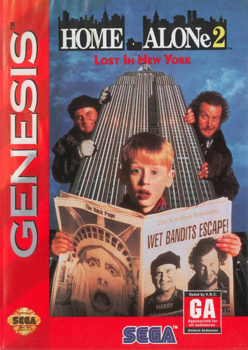 Home Alone 2 Lost In New York (Sega Genesis) - for just $0! 