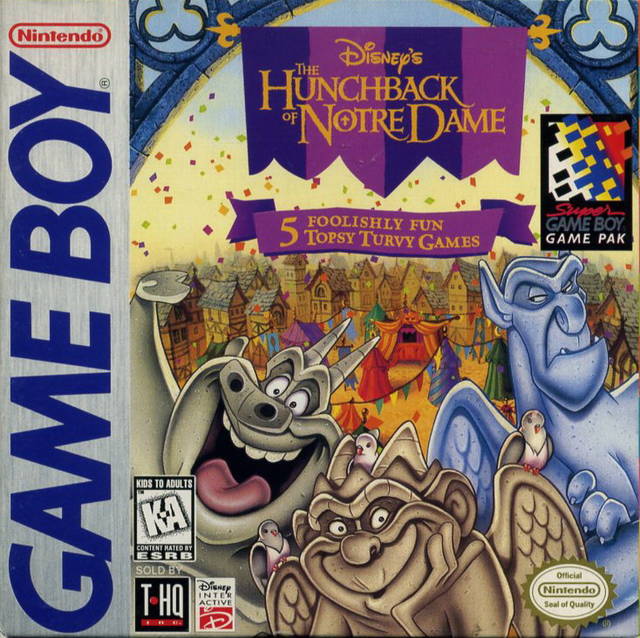 Disney's The Hunchback of Notre Dame (Gameboy) - for just $0! 