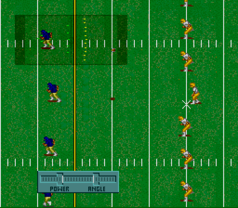 NCAA Football – Super Nintendo Entertainment System (SNES)