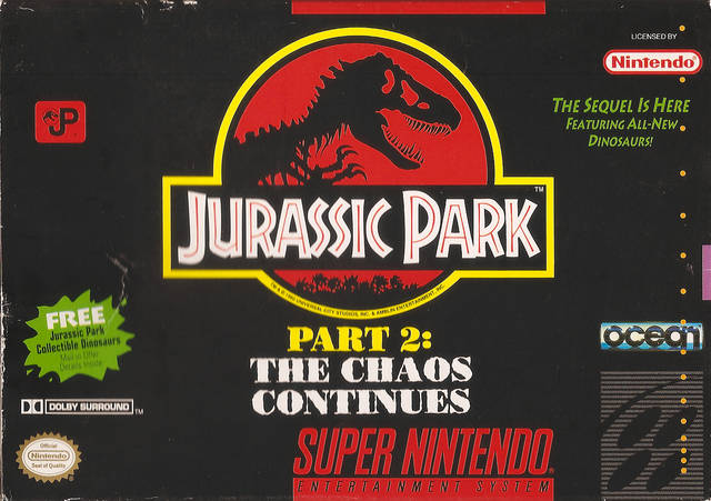 Jurassic Park 2 The Chaos Continues (Super Nintendo) - for just $0! 