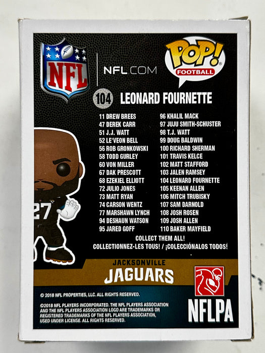 Funko Pop! Football Leonard Fournette #104 NFL Jacksonville Jaguars 2018 Vaulted - for just $15! 