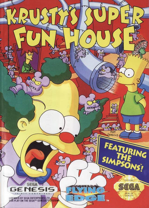 Krusty's Super Fun House (Sega Genesis) - for just $0! 