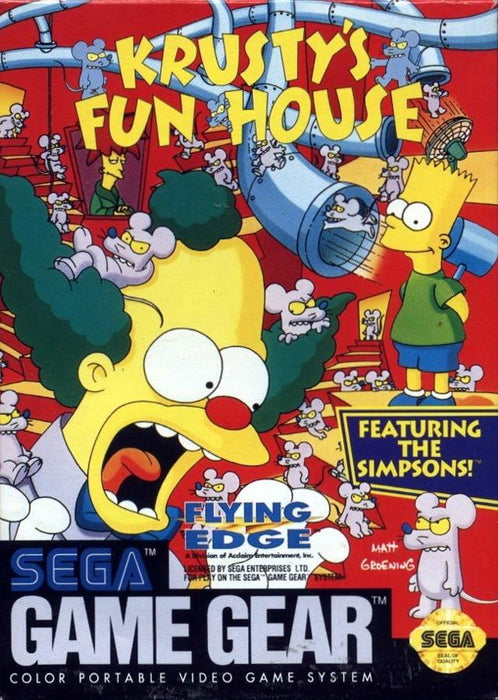 Krusty's Fun House (Sega Game Gear) - for just $0! 