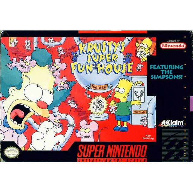 Krusty's Super Fun House (Super Nintendo) - Just $0! Shop now at Retro Gaming of Denver