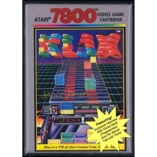 Klax (Atari 7800) - Just $0! Shop now at Retro Gaming of Denver