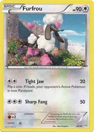Furfrou (20/30) [XY: Trainer Kit - Noivern] - for just $0.85! 