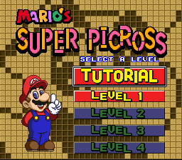 Super Mario Picross English SNES Reproduction Video Game Cart - for just $34.99! 