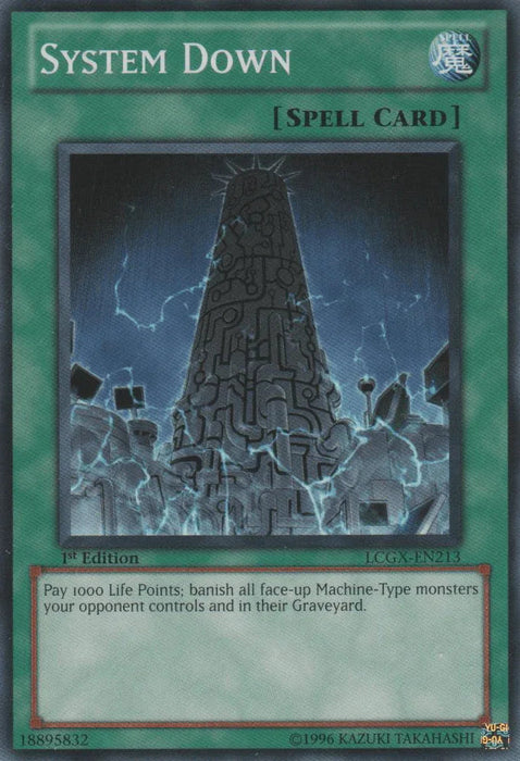 System Down [LCGX-EN213] Common - for just $0.55! 