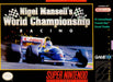Nigel Mansell's World Championship Racing (Super Nintendo) - for just $0! 