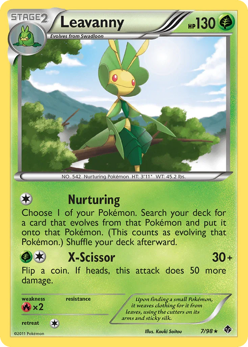 Leavanny (7/98) [Black & White: Emerging Powers] - for just $0.40! 