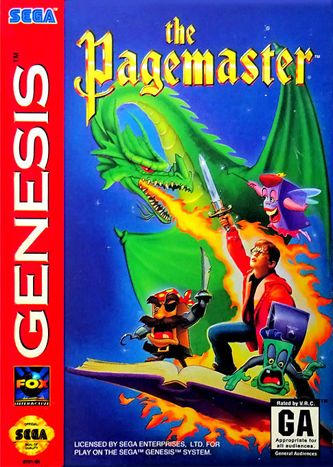 The Pagemaster (Sega Genesis) - for just $0! 