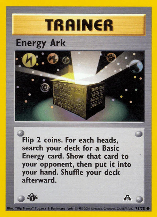 Energy Ark (75/75) [Neo Discovery 1st Edition] - for just $0.30! 