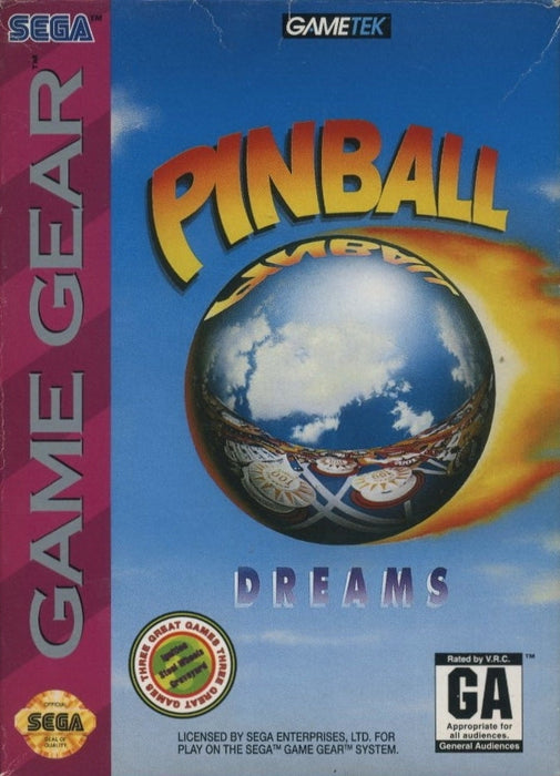 Pinball Dreams (Sega Game Gear) - for just $0! 