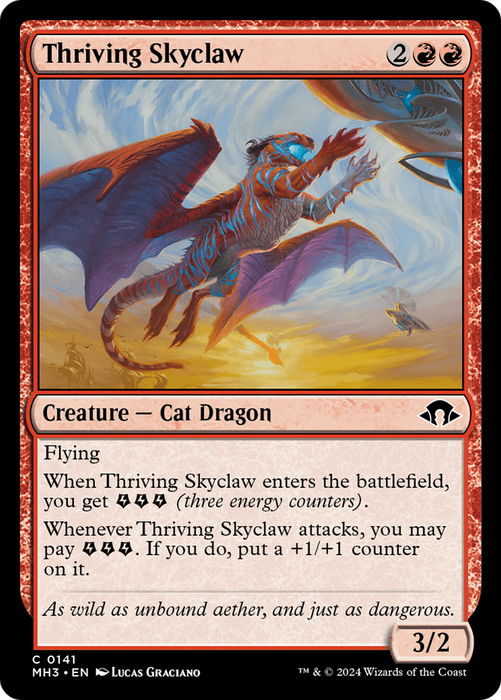 Thriving Skyclaw (MH3-141) - Modern Horizons 3 - for just $0.03! 