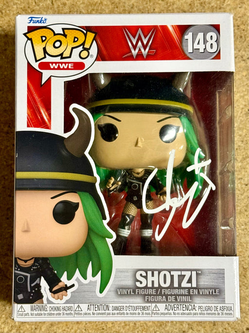WWE Shotzi (Damage CTRL) Signed Funko Pop! #148 With JSA COA - for just $75! 