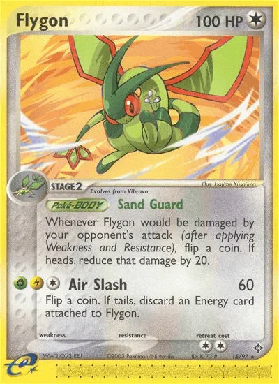 Flygon (15/97) [EX: Dragon] - for just $0.60! 