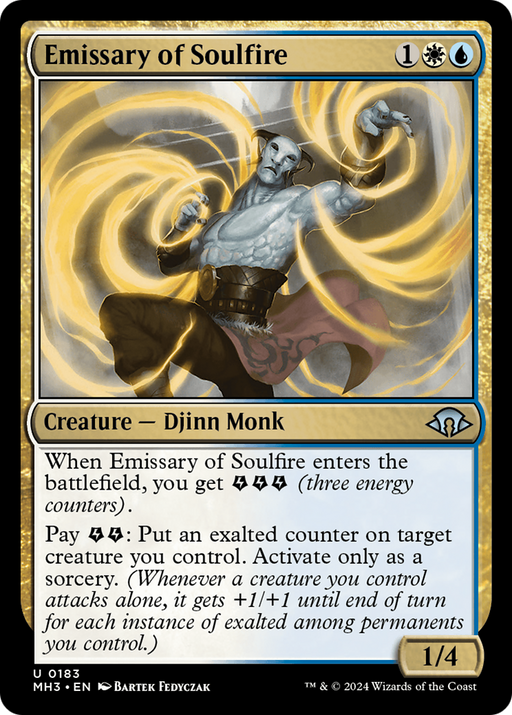 Emissary of Soulfire (MH3-183) - Modern Horizons 3 - for just $0.04! 