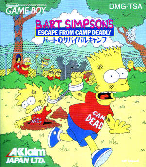 Bart Simpson's Escape from Camp Deadly [Japan Import] (Gameboy Color) - for just $0! 