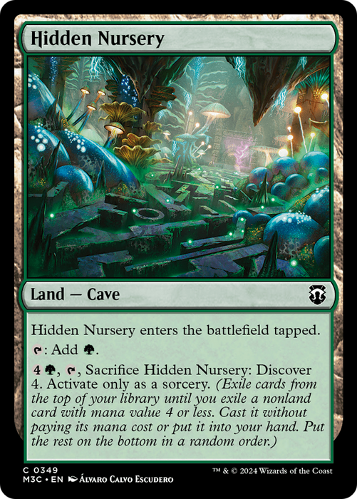 Hidden Nursery (Ripple Foil) [Modern Horizons 3 Commander] - Just $0.15! Shop now at Retro Gaming of Denver