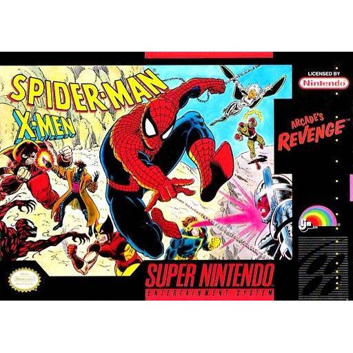 Spider-Man / X-Men: Arcade's Revenge (Super Nintendo) - Premium Video Games - Just $0! Shop now at Retro Gaming of Denver