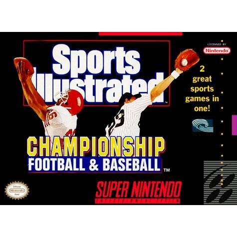 Sports Illustrated Championship Football & Baseball (Super Nintendo) - Just $0! Shop now at Retro Gaming of Denver