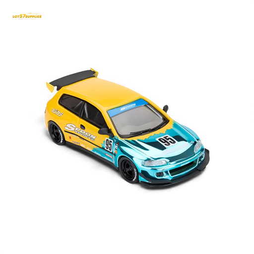 (Pre-Order) ET Model Honda Civic EG6 Rocket Bunny Spoon Blue 1:64 - for just $39.99! 