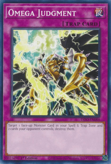 Omega Judgment [DIFO-EN084] Common - for just $0.10! 