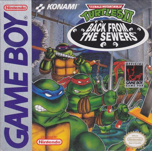 Teenage Mutant Ninja Turtles II Back from the Sewers (Gameboy) - for just $0! 
