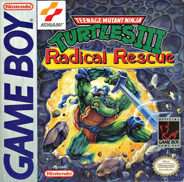 Teenage Mutant Ninja Turtles III Radical Rescue (Gameboy) - for just $0! 