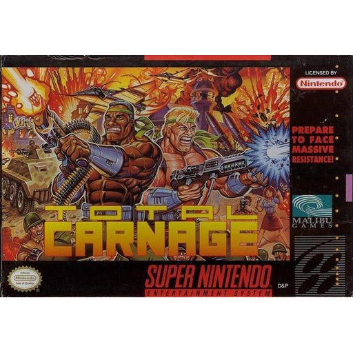 Total Carnage (Super Nintendo) - Premium Video Games - Just $0! Shop now at Retro Gaming of Denver