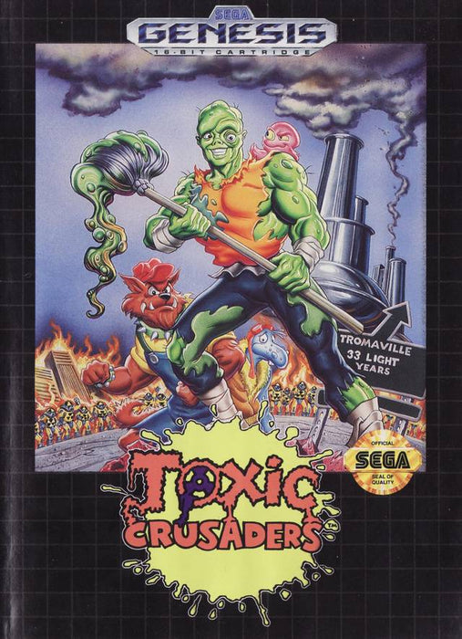 Toxic Crusaders (Sega Genesis) - for just $0! 