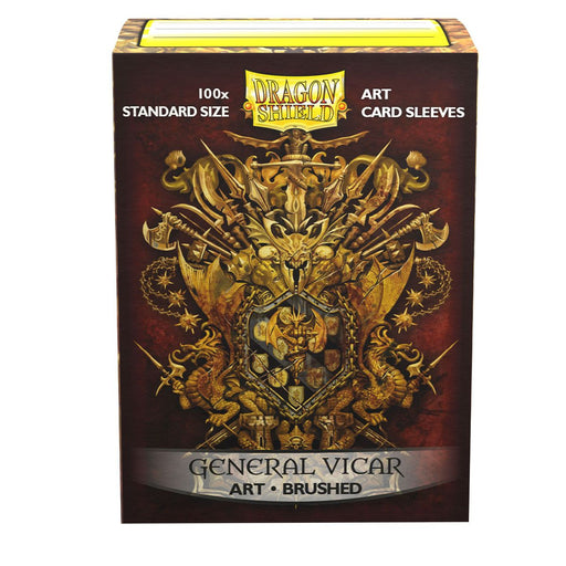 Dragon Shield: Standard 100ct Brushed Art Sleeves - General Vicar - Just $0! Shop now at Retro Gaming of Denver